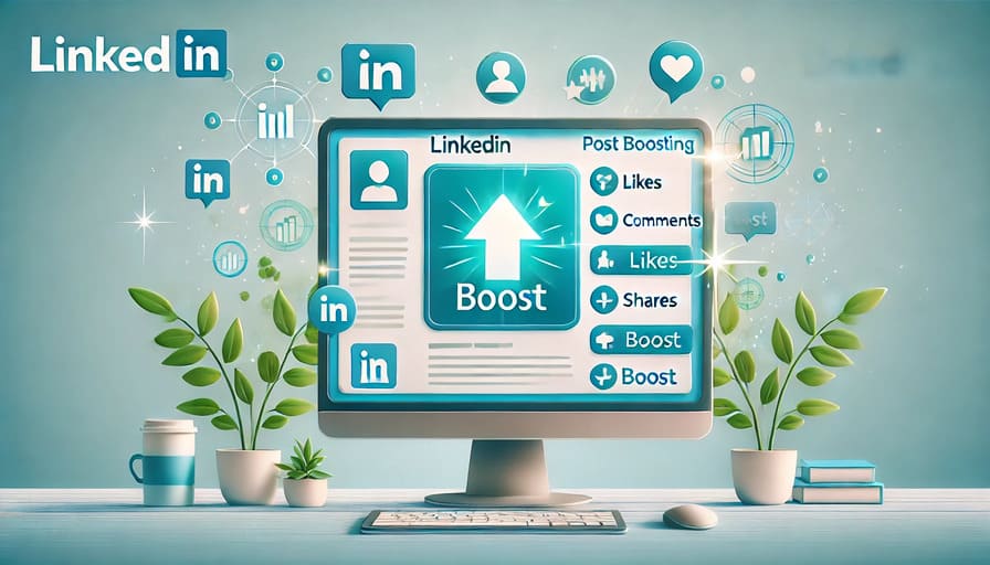 Boosting LinkedIn posts for lead generation and engagement