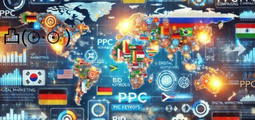 International PPC Campaign strategies for keyword localization and geo-specific bidding.